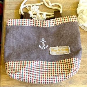 👜Playa Del Carmen Summer Rope Handle Tote👜